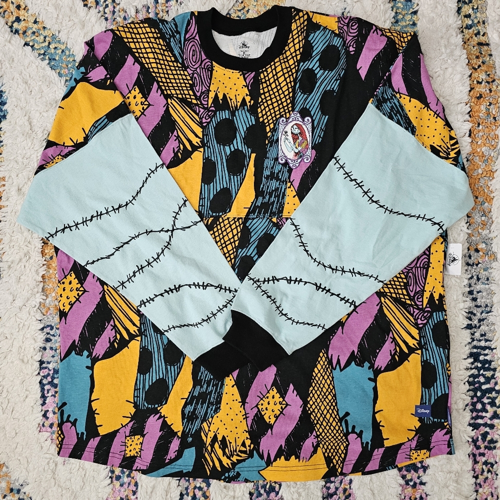 Sally: Disney Spirit Jersey, Tim Burton’s The Nightmare Before Christmas XXL NWT